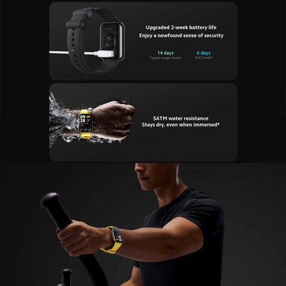 [HK Warehouse] Original Xiaomi Mi Band 8 Pro Global 1.74 inch AMOLED Full Color Screen 5ATM Waterproof Smart Watch, Support GPS / Heart Rate (Black)