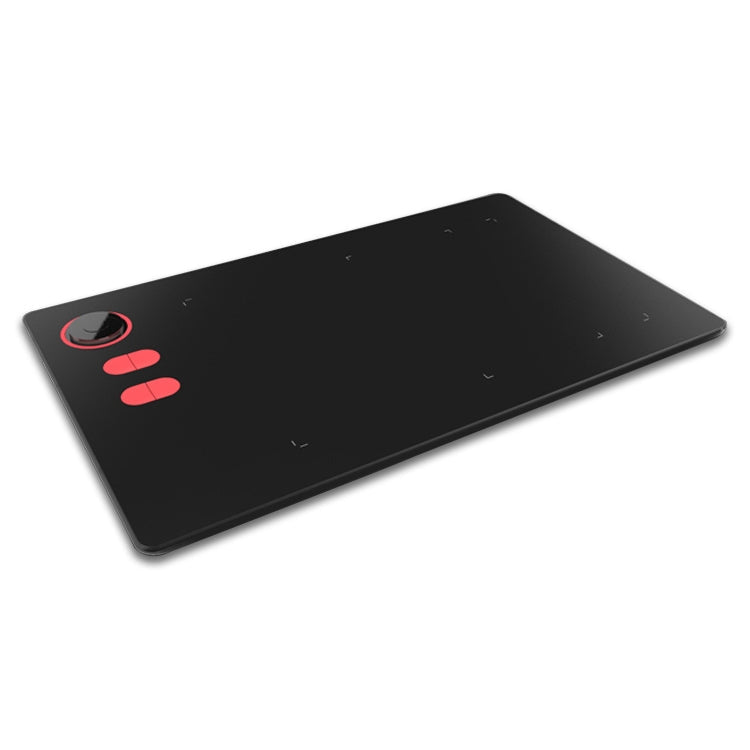Tablette numérique 10Moons G20, compatible avec les téléphones portables et les tablettes tactiles, dotée d'un stylet passif à 8192 niveaux de pression.