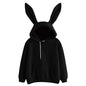 Women's Harajuku Hooded Rabbit Sweat hoodies