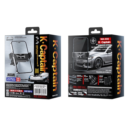 Support de téléphone pour sortie d'air de voiture WK WA-S56 K Captain Speed Series