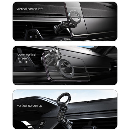Yesido C157 Strong Magnetic Car Air Vent Phone Holder (Black)