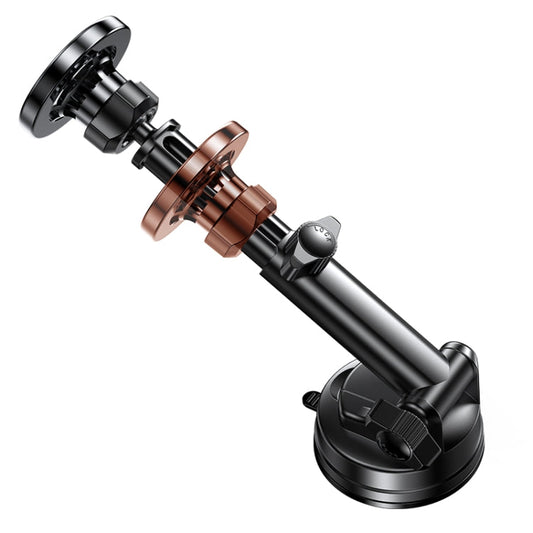 Support de téléphone de voiture Yesido C158 2 en 1 magnétique pour tableau de bord et grille d'aération (Noir)