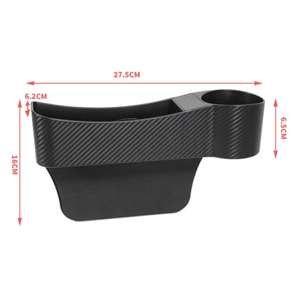 CARFU AC-2294 Boîte de rangement multifonctionnelle pour interstice de siège auto (Marron)