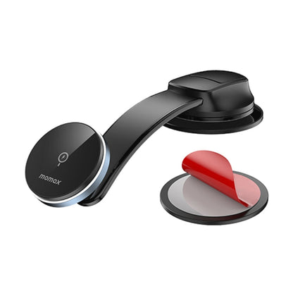 Support de téléphone de voiture à ventouse chargeur sans fil magnétique MOMAX CM25B
