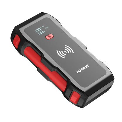 FOXSUR FJS-700 12V Car Multifunctional Wireless Charging Emergency Start Power Supply (Red)