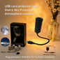 USB Star Projector – Interchangeable Patterns for Bedroom & Living Room