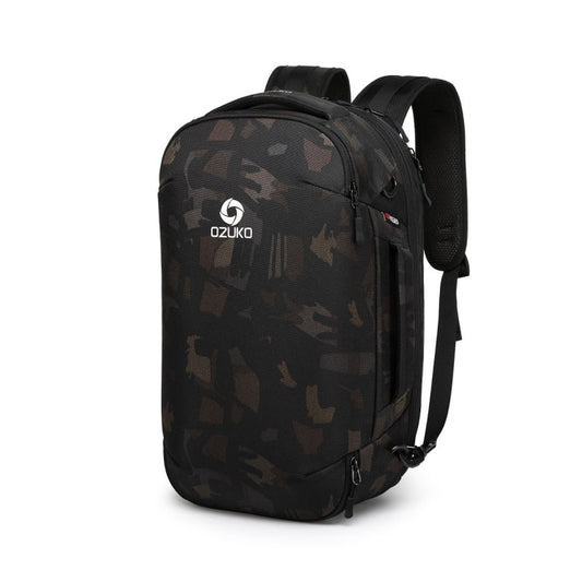 Ozuko 9216 Large Capacity Male Waterproof Business Outdoor Travel Shoulder Backpack Size: Large, 20 Inch(Camouflage)