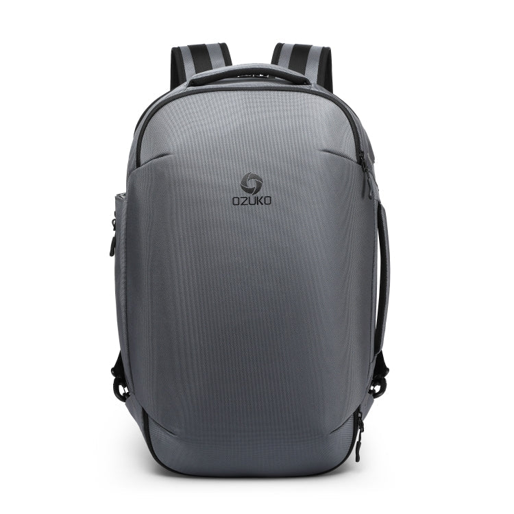 Ozuko 9216 Large Capacity Male Waterproof Business Outdoor Travel Shoulder Backpack Size: Large, 20 Inch(Grey)