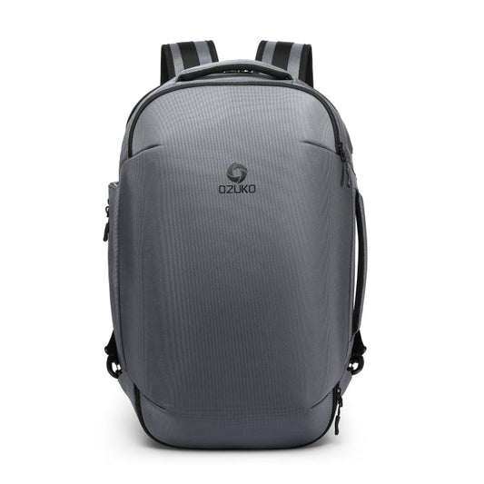 Ozuko 9216 Large Capacity Male Waterproof Business Outdoor Travel Shoulder Backpack Size: Large, 20 Inch(Grey)