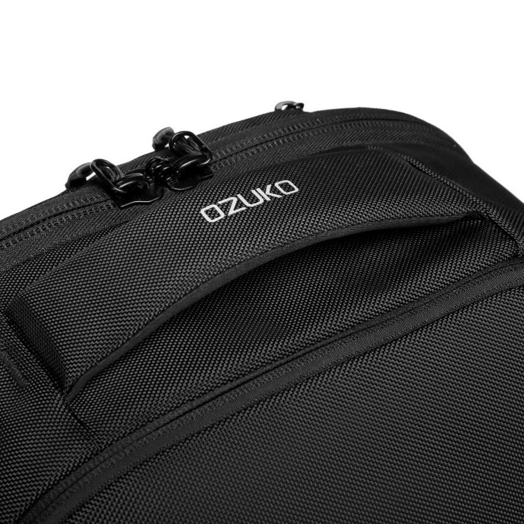 Ozuko 9216 Large Capacity Male Waterproof Business Outdoor Travel Shoulder Backpack Size: Large, 20 Inch(Grey)