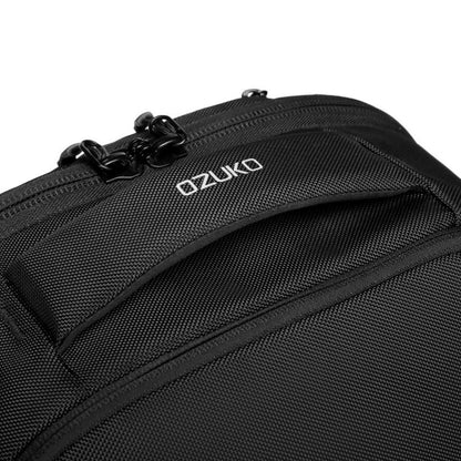 Ozuko 9216 Large Capacity Male Waterproof Business Outdoor Travel Shoulder Backpack Size: Large, 20 Inch(Grey)