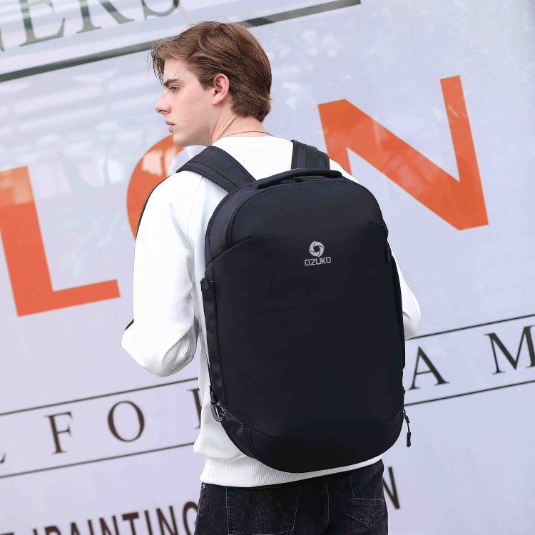 Ozuko 9216 Large Capacity Male Waterproof Business Outdoor Travel Shoulder Backpack Size: Large, 20 Inch(Grey)