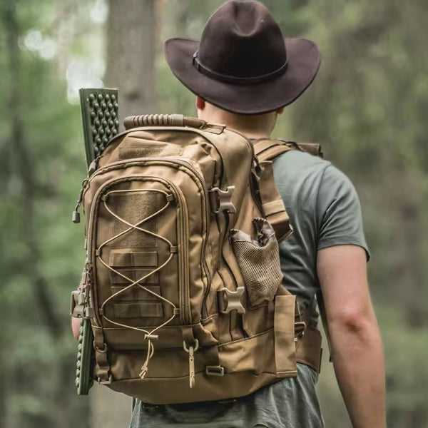 40–65L Expandable Tactical Hiking Backpack