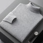 Pull homme à col montant