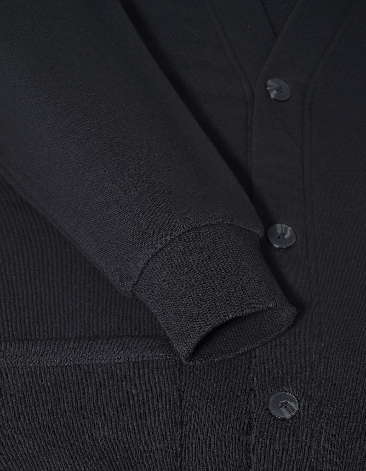 Cardigan noir à col châle