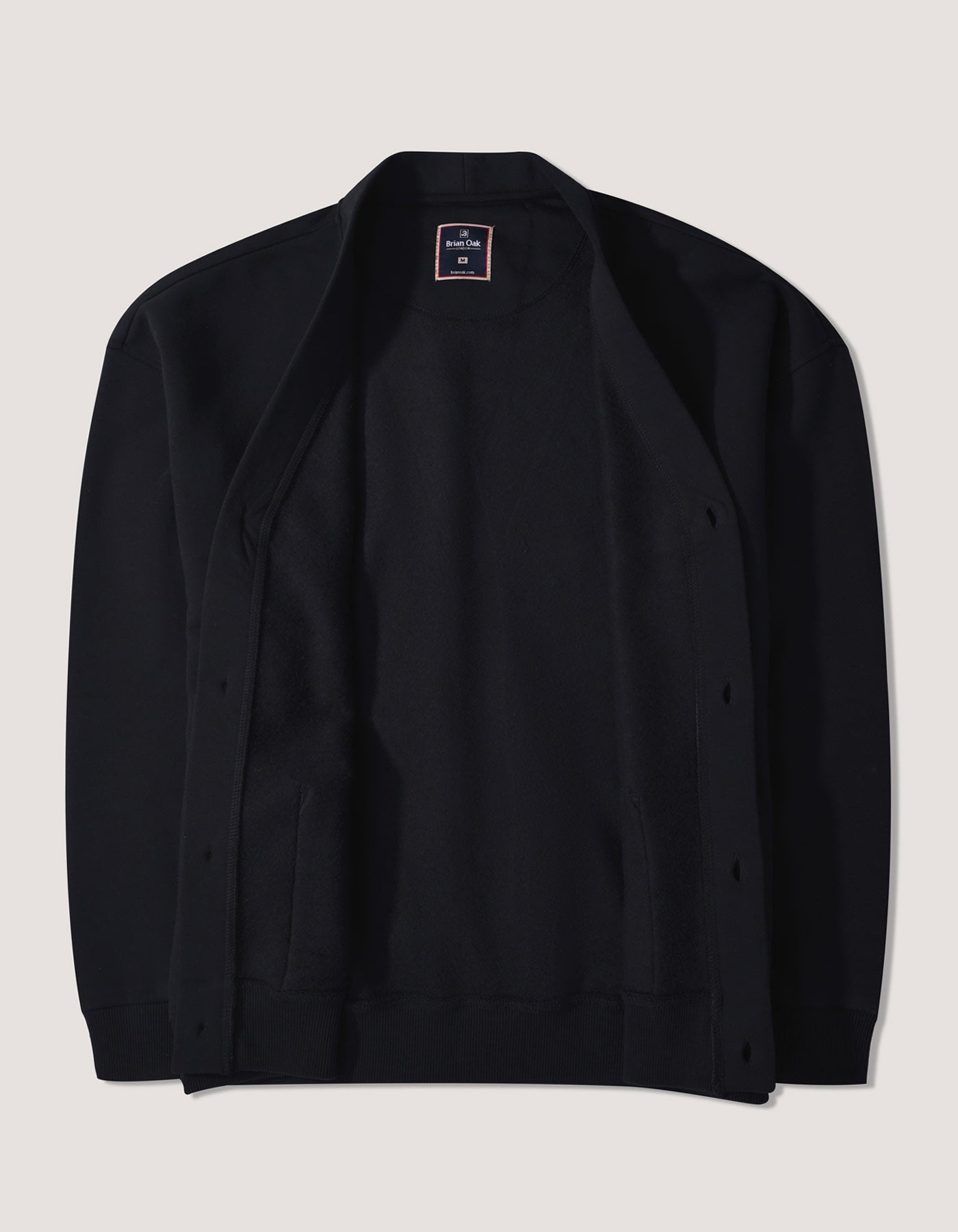 Cardigan noir à col châle