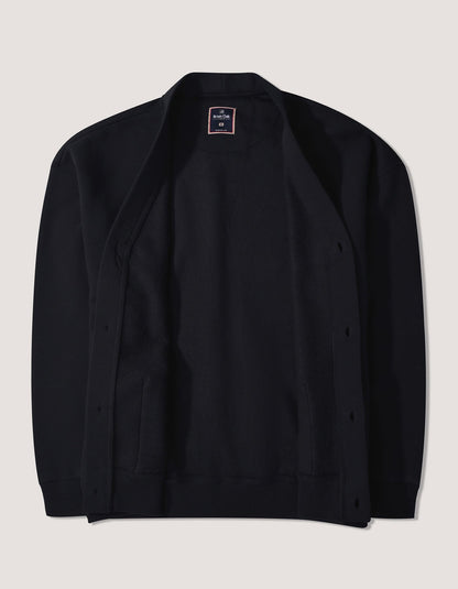 Cardigan noir à col châle