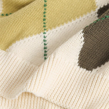 Style Round Neck Long Sleeve Knit Sweater for Women