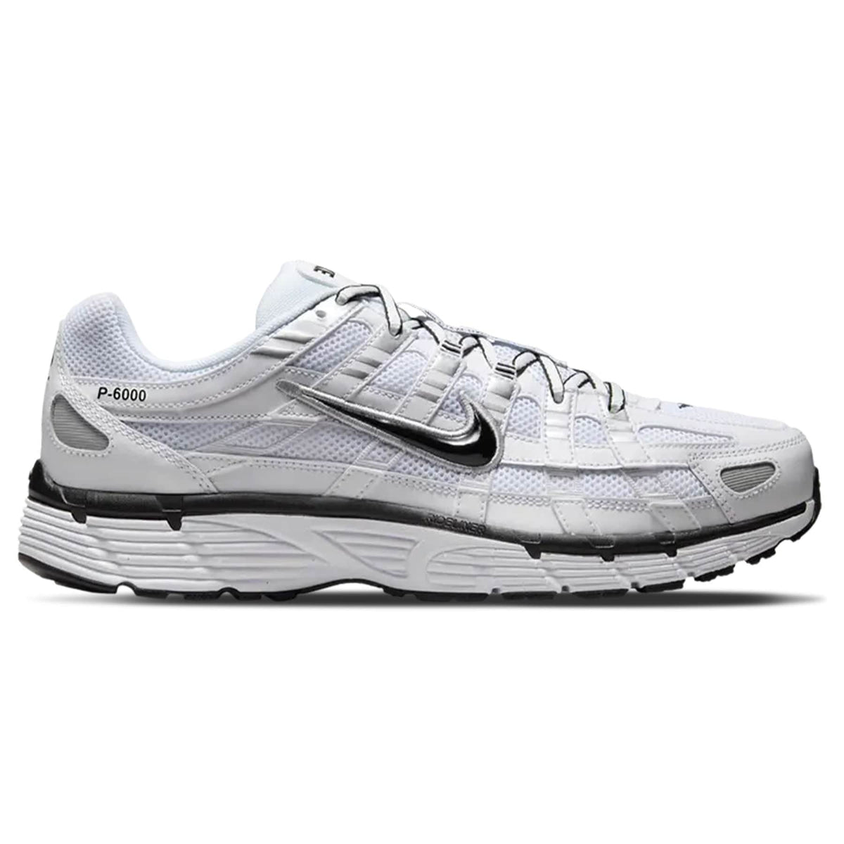 Nike P-6000 'White Metallic Silver Black'