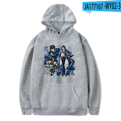 Ado anime pullover Hoodies