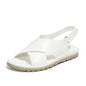 Summer new cross cross strap comfortable flat sandals for women