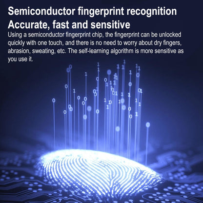 Original Xiaomi Youpin ZNGS06YSB YEELOCK Smart Fingerprint Drawer Cabinet Lock(White)