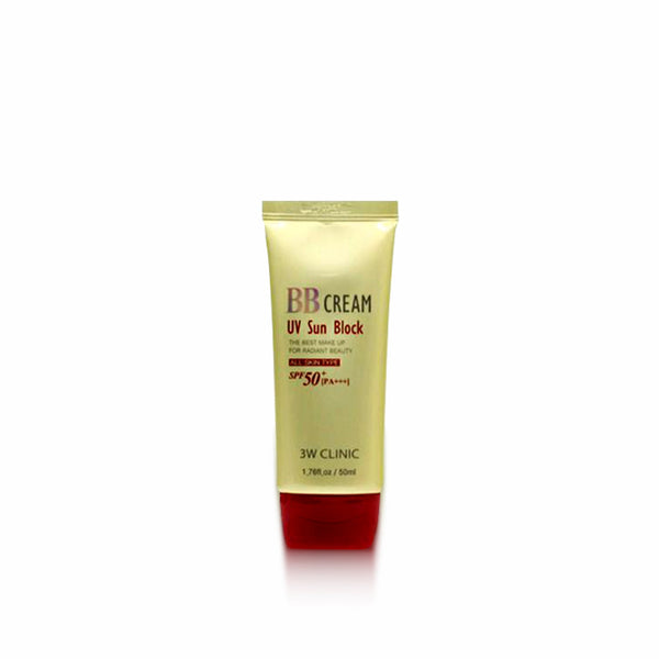 CLINIC 3W - UV Sun Block BB Cream 50ml