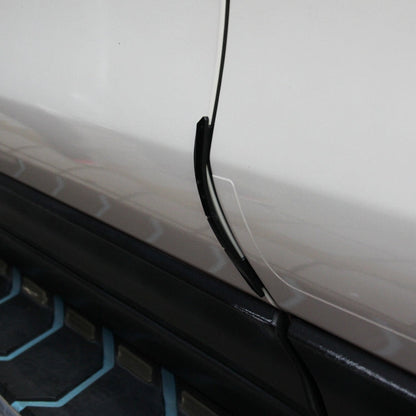 3R 3R-2103 4 PCS Rubber Car Side Door Edge Protection Guards Cover Trims Stickers(Transparent)