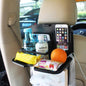 SHUNWEI SD-1509 Car Auto Back Seat Folding Table Drink Food Cup Tray Holder Stand Desk Multi-purpose Travel Dining Tray(Black)
