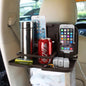 SHUNWEI SD-1509 Car Auto Back Seat Folding Table Drink Food Cup Tray Holder Stand Desk Multi-purpose Travel Dining Tray(Brown)