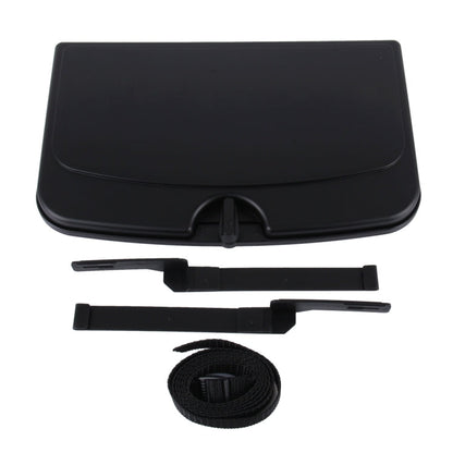 SHUNWEI SD-1509 Car Auto Back Seat Folding Table Drink Food Cup Tray Holder Stand Desk Multi-purpose Travel Dining Tray(Black)