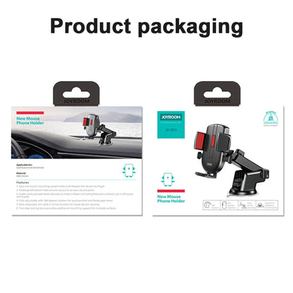 JOYROOM JR-OK3 Car New Mouse Phone Holder (Black Red)
