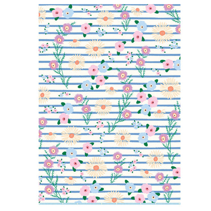 COQUETTE MEADOW GIFT WRAP SHEET