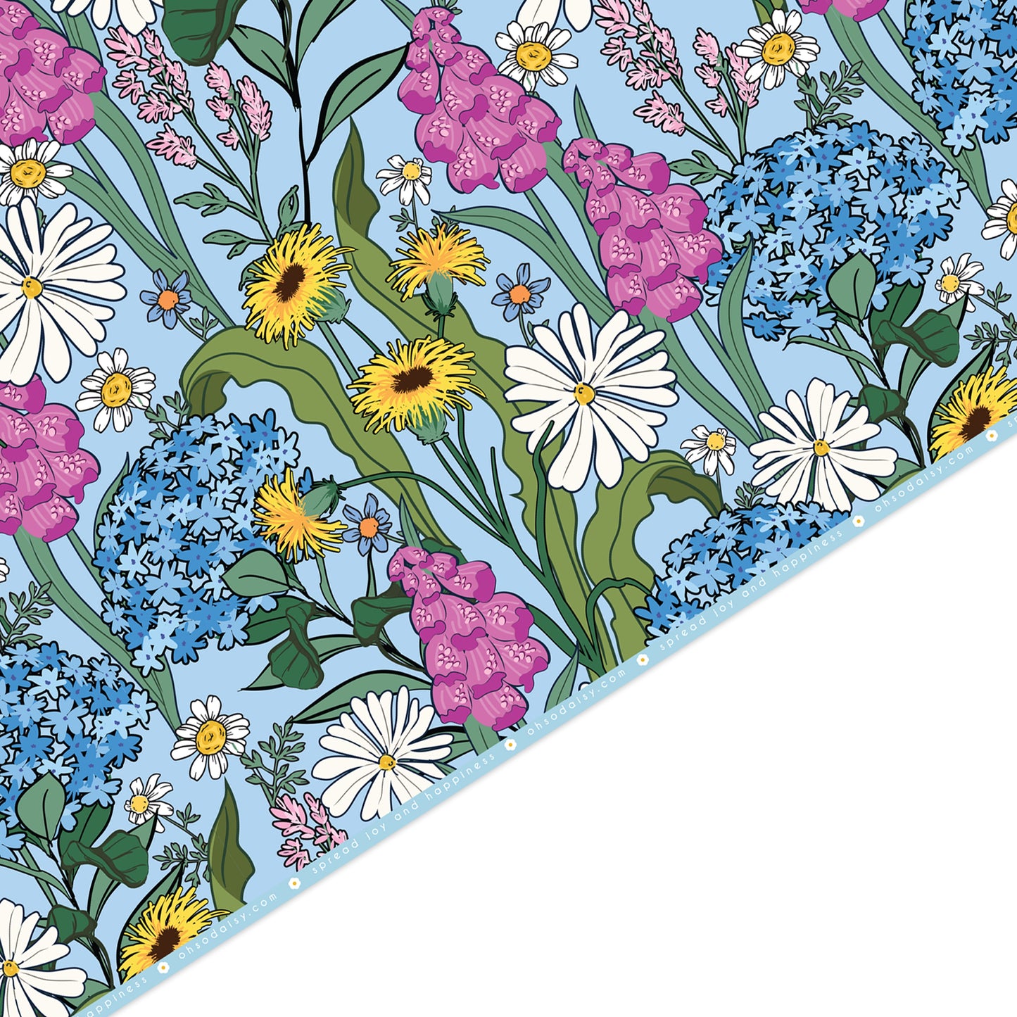 COTTAGE GARDEN GIFT WRAP SHEET