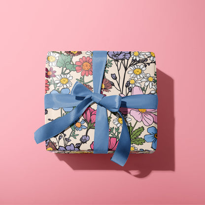 SHE'S A WILDFLOWER GIFT WRAP SHEET