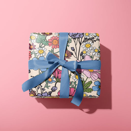 SHE'S A WILDFLOWER GIFT WRAP SHEET