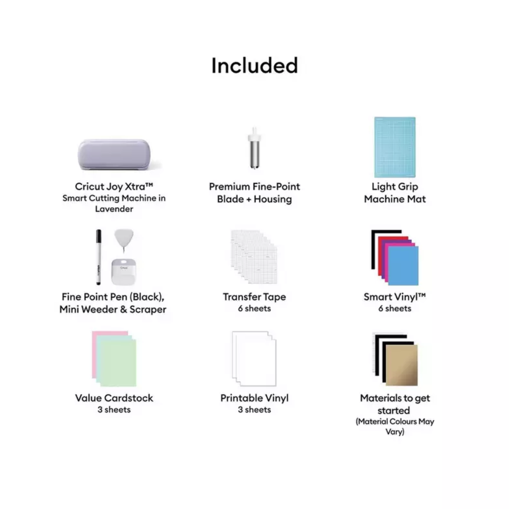 CRICUT JOY EXTRA GIFT BUNDLE LAVENDER