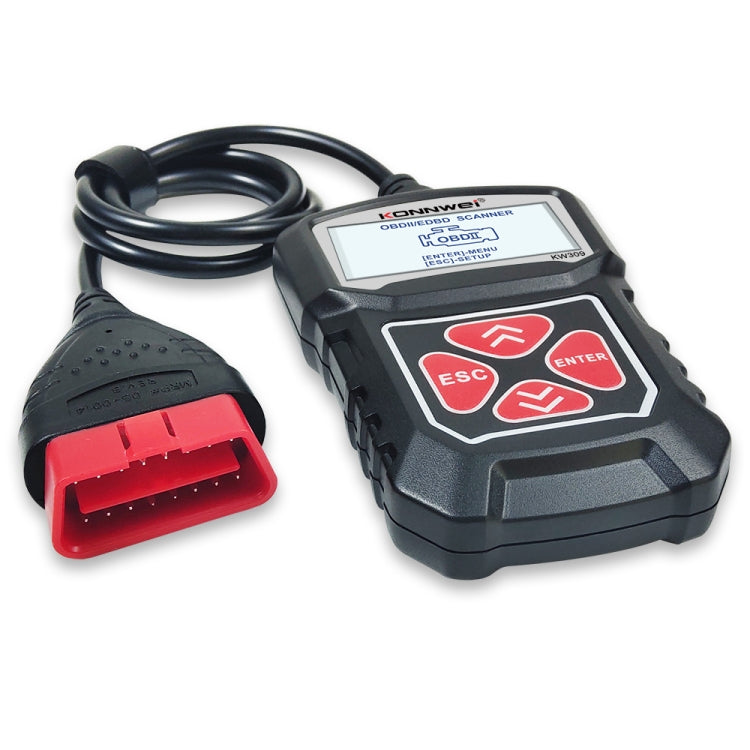 KONNWEI KW309 V309 V310 MS309 Lecteur de code OBD2 Outil de diagnostic (Noir)