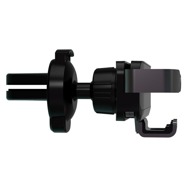 HAMTOD Pro Car Gravity Invisible Telescopic Mobile Phone Mount Holder (Obsidian Black)