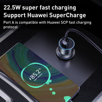 MOMAX UC16E 67W USB-C / Type-C + USB Dual Ports Car Charger