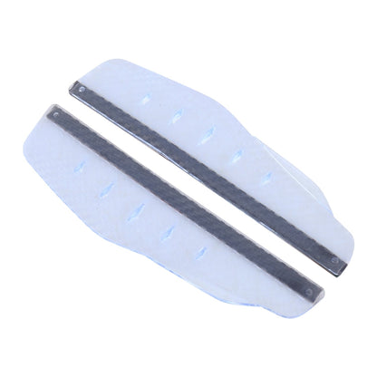 1 Pair 3R-2156 Universal Car Rearview Mirror Rain Blades Mirror Eyebrow Rain Cover (Transparent)