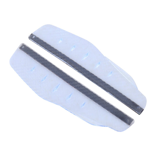 1 Pair 3R-2156 Universal Car Rearview Mirror Rain Blades Mirror Eyebrow Rain Cover (Transparent)