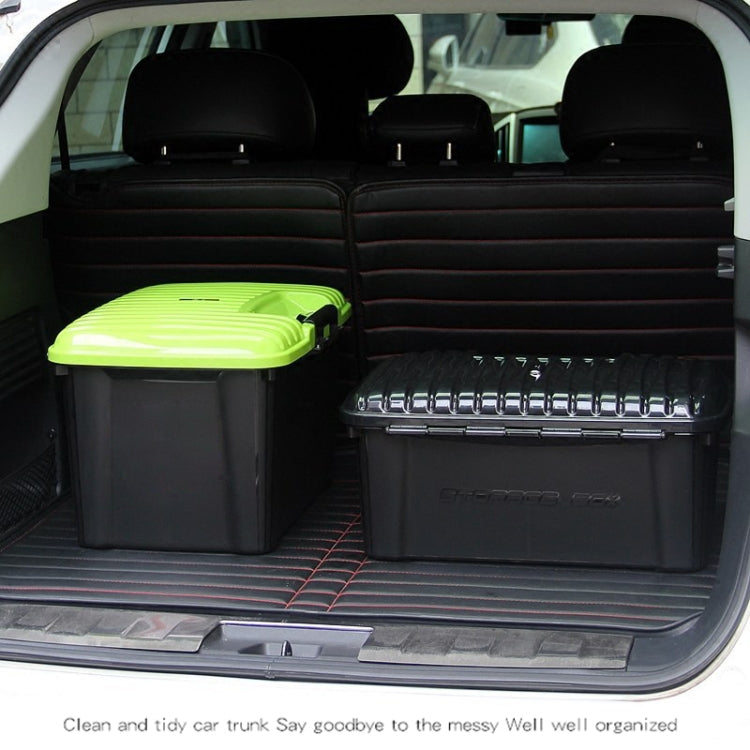 3R-2002 Car / Household Storage Box Sealed Box, Capacity: 40L(Yellow)