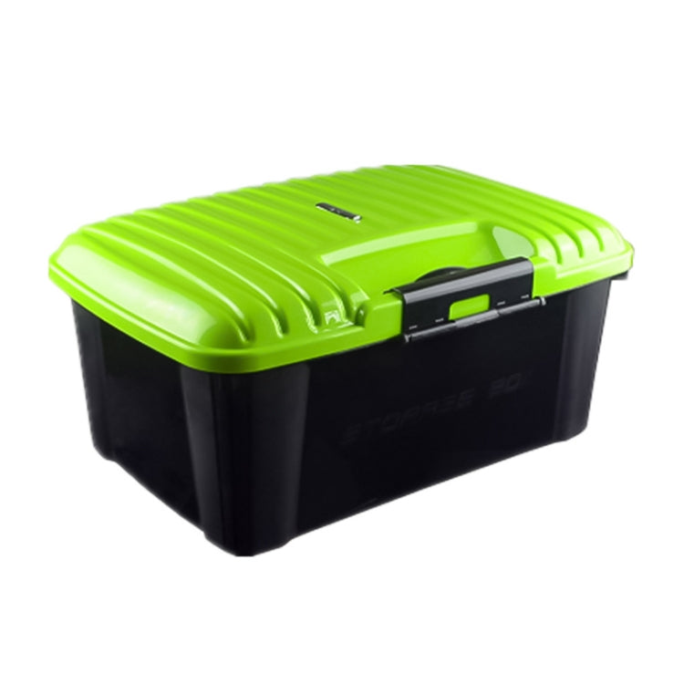 Boîte de rangement scellée 3R-2003 pour voiture/domicile, capacité : 50L (vert)