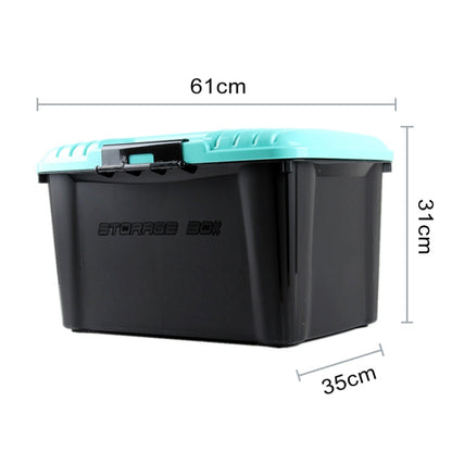 3R-2003 Car / Household Storage Box Sealed Box, Capacity: 50L(Blue)