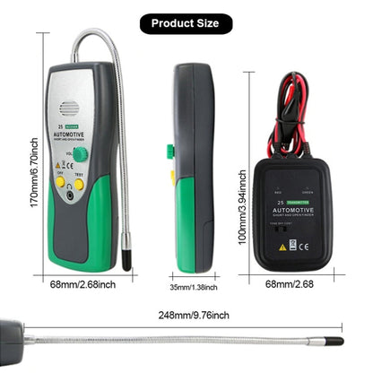 DUOYI DY25 Testeur de câble de voiture Détecteur de court-circuit et de circuit ouvert Testeur de traceur de ligne de tonalité de diagnostic