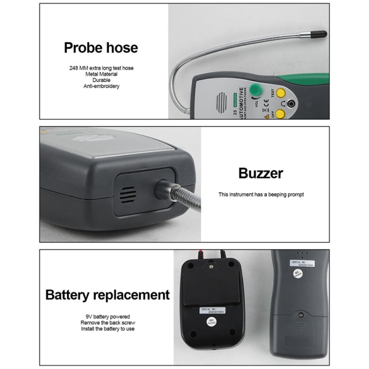 DUOYI DY25 Testeur de câble de voiture Détecteur de court-circuit et de circuit ouvert Testeur de traceur de ligne de tonalité de diagnostic