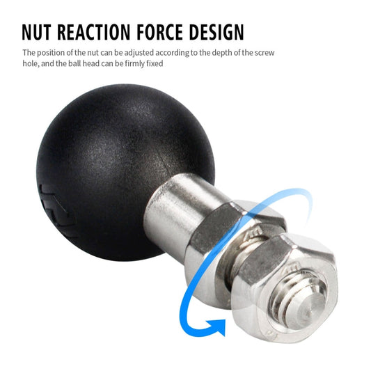 Support de rétroviseur de moto WUPP PJ-416A1 YF-213, tête sphérique fixe de support M8