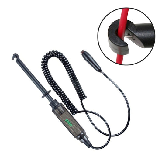 Stylo test de circuit basse tension à crochet DUOYI DY12 pour voiture 6 V / 12 V / 24 V