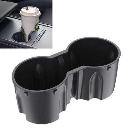SHUNWEI SD-1054 Car Water Cup Holder for Tesla Model 3 / Y 2021-2022(Black)